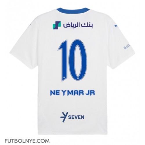 Camiseta Al-Hilal Neymar Jr #10 Visitante Equipación 2024-25 manga corta